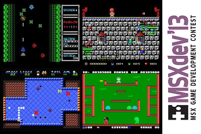 msx homebrew games msxdev 2013 homebrew