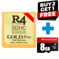 R4i Gold Pro 8GB Micro SD