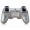 ps3 six-axis silver bluetooth controller
